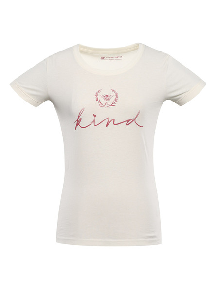 ALPINE PRO Дамска тениска от органичен памук ALPINE PRO TERMESA 2 creme вариант pb