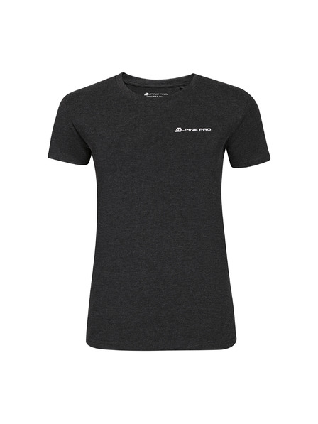 ALPINE PRO Дамска памучна тениска с fine cotton ALPINE PRO FRABA black