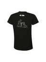 ALPINE PRO Дамска памучна тениска Bob a Bobek ALPINE PRO BOBBA black