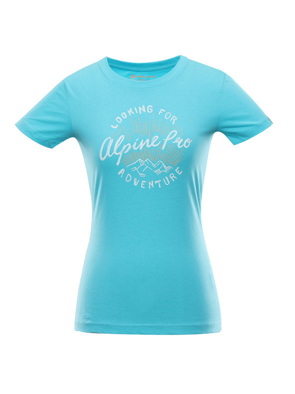 ALPINE PRO Дамска памучна тениска ALPINE PRO UNEGA 8 curacao вариант pg
