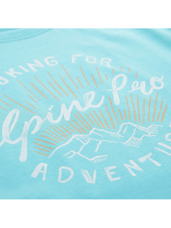 ALPINE PRO Дамска памучна тениска ALPINE PRO UNEGA 8 curacao вариант pg