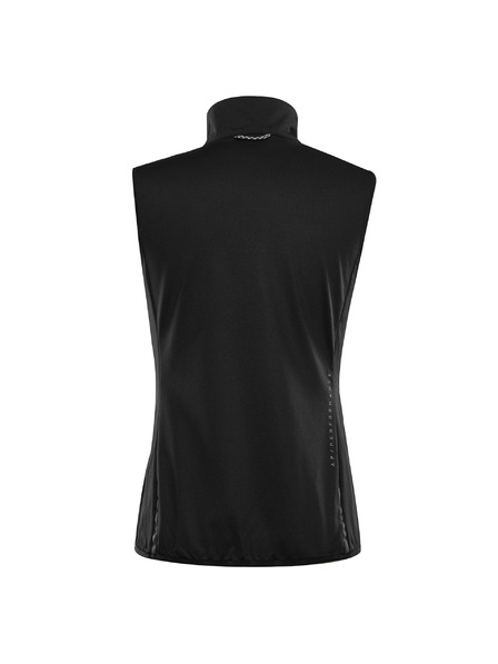 ALPINE PRO Дамска ултра лека жилетка с импрегниране ALPINE PRO BERFA 2 черна