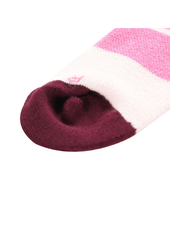 ALPINE PRO Детски ски чорапи от мерино вълна ALPINE PRO SKYRO светло лилаво