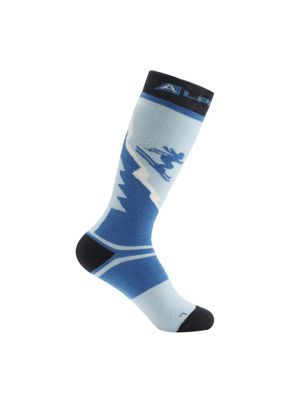 ALPINE PRO Детски ски чорапи от мерино вълна ALPINE PRO SKYRO уиндсърфинг