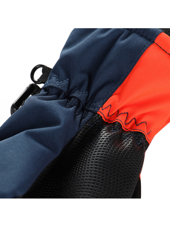 ALPINE PRO Детски ръкавици с мембрана ptx ALPINE PRO LORDO 2 неоново червени