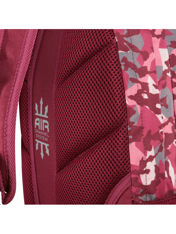 ALPINE PRO Детска училищна раница със светещо лого 25л ALPINE PRO NERAX анемоне