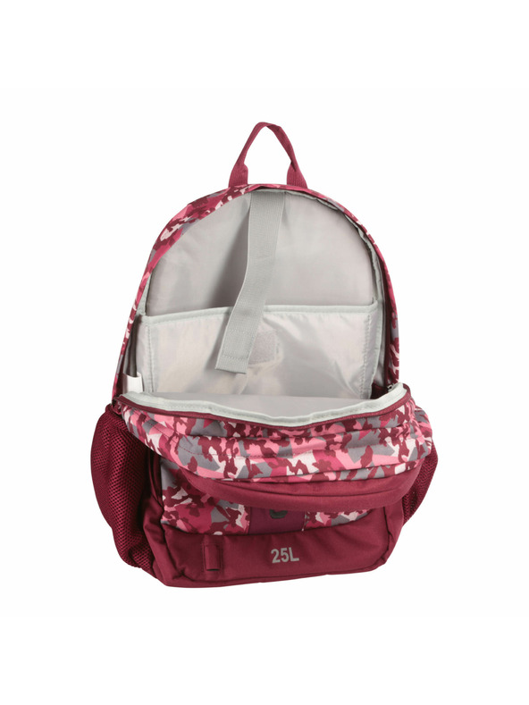 ALPINE PRO Детска училищна раница със светещо лого 25л ALPINE PRO NERAX анемоне