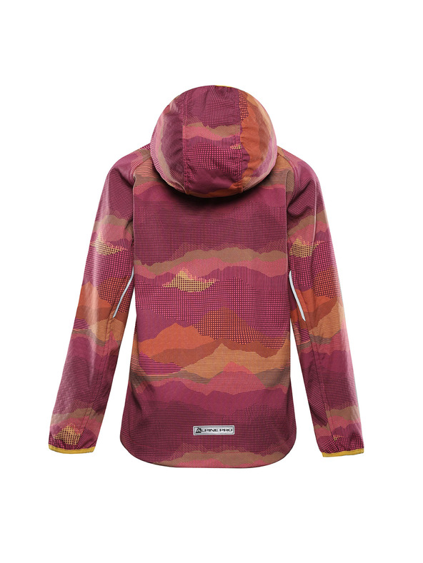ALPINE PRO Детско softshell яке с мембрана ALPINE PRO EZORO фуксия федора вариант pa