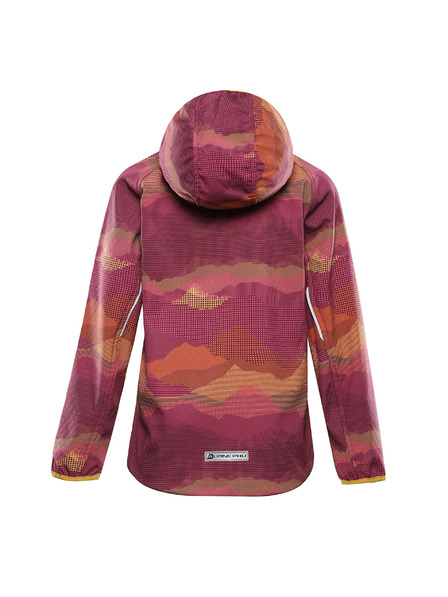 ALPINE PRO Детско softshell яке с мембрана ALPINE PRO EZORO фуксия федора вариант pa