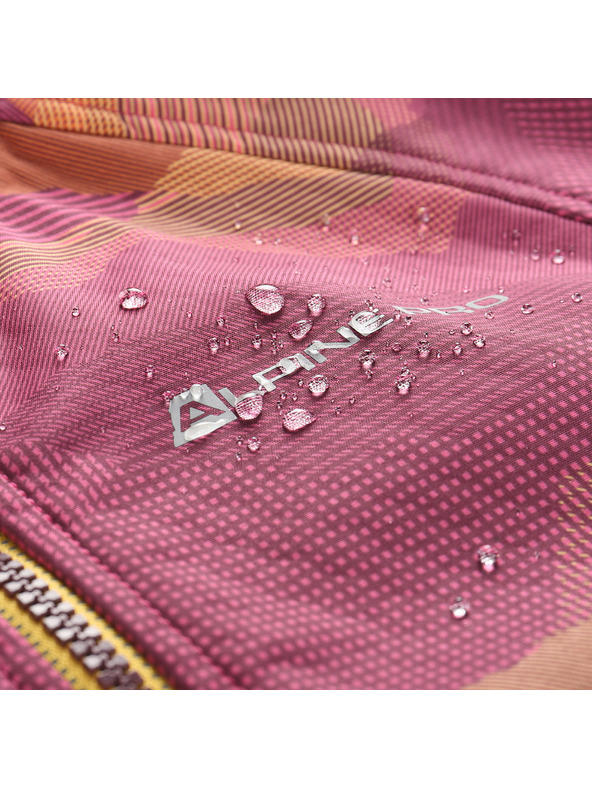 ALPINE PRO Детско softshell яке с мембрана ALPINE PRO EZORO фуксия федора вариант pa