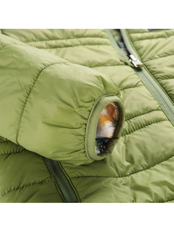 ALPINE PRO Детско двулицево термо яке ALPINE PRO DOUWO turtle green вариант pe