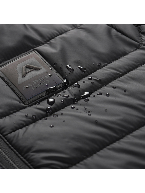 ALPINE PRO Детско обратимо яке hi-therm ALPINE PRO DOUWO черно
