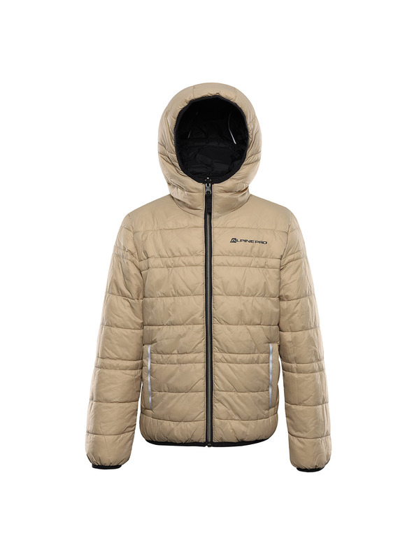 ALPINE PRO Детско обратимо яке hi-therm ALPINE PRO DOUWO черно