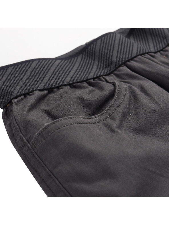 ALPINE PRO Детски памучни панталони ALPINE PRO ZAMENO dk.true gray