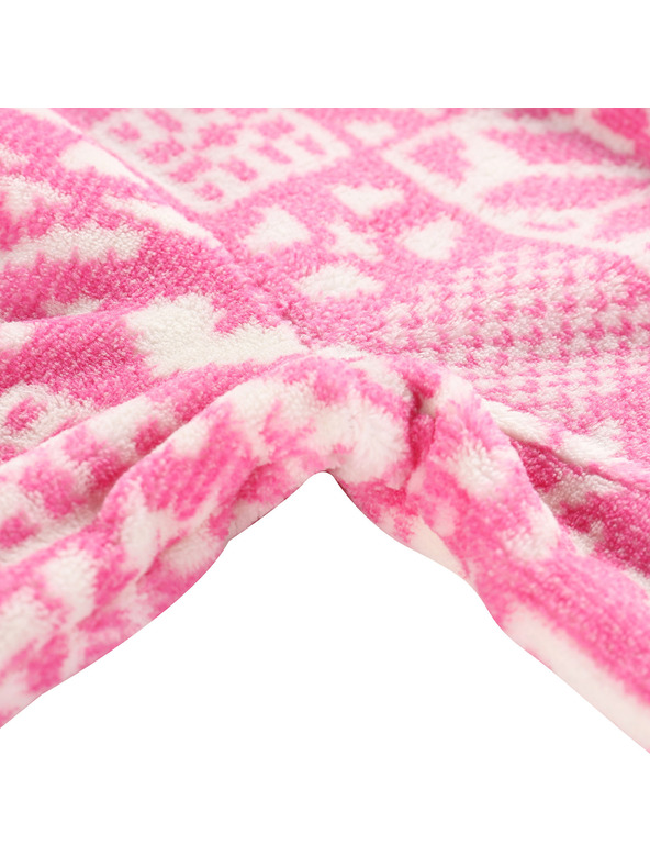 ALPINE PRO Детска поларена суитшърт със суправръх ALPINE PRO EFLINO fuchsia fedora вариант pa