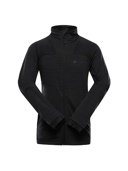 ALPINE PRO Детска бързосъхнеща суитшърт ALPINE PRO ONNECO 3 black