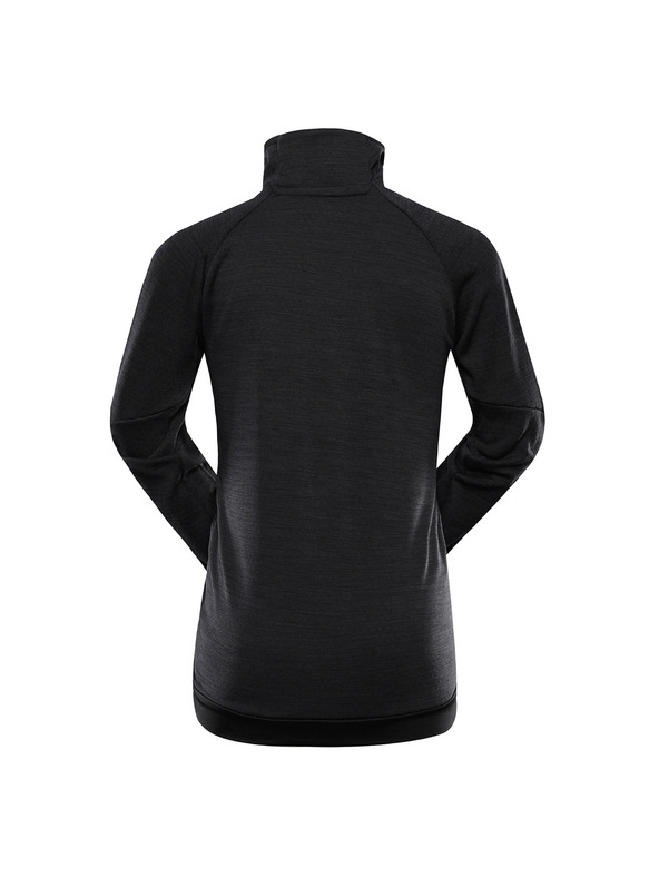 ALPINE PRO Детска бързосъхнеща суитшърт ALPINE PRO ONNECO 3 black