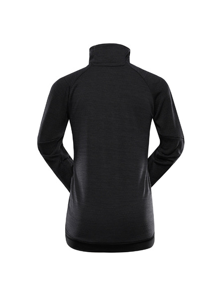 ALPINE PRO Детска бързосъхнеща суитшърт ALPINE PRO ONNECO 3 black