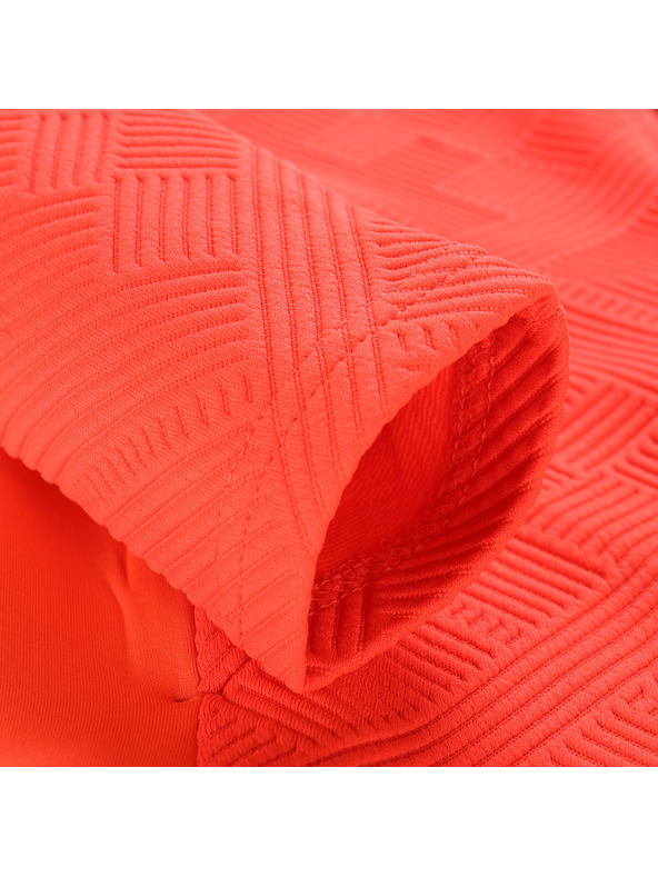 ALPINE PRO Детски спортен суитшърт ALPINE PRO DOZERO 2 неоново червено