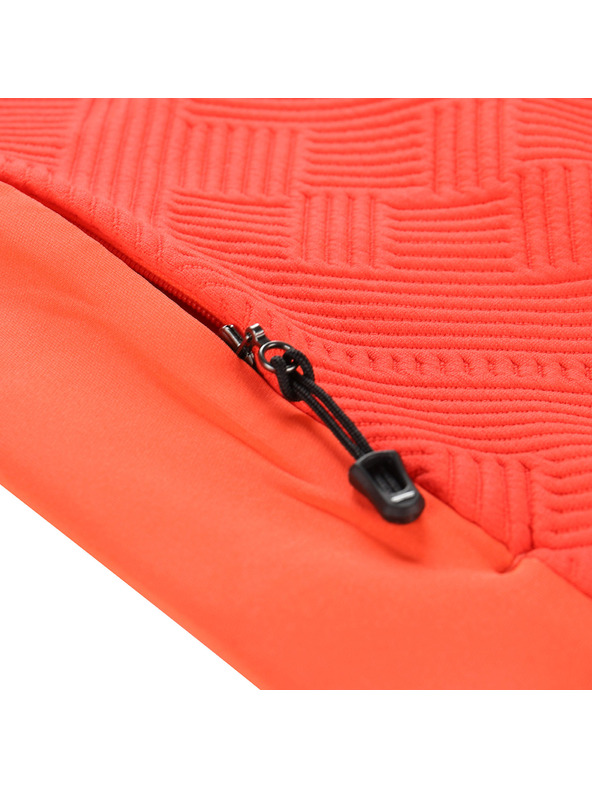 ALPINE PRO Детски спортен суитшърт ALPINE PRO DOZERO 2 неоново червено