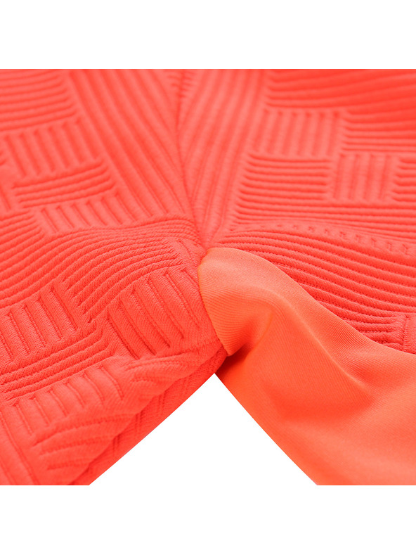 ALPINE PRO Детски спортен суитшърт ALPINE PRO DOZERO 2 неоново червено