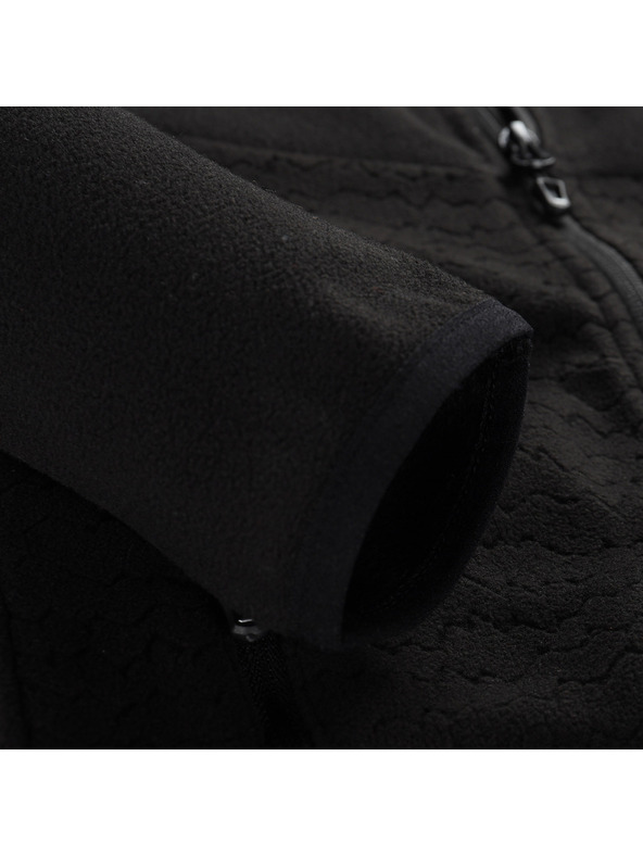 ALPINE PRO Детска топла суитшърт от микрополар ALPINE PRO SIUSO 3 black