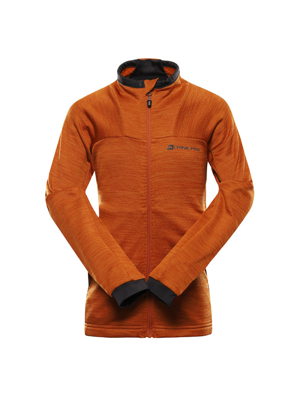 ALPINE PRO Детска бързосъхнеща суитшърт ALPINE PRO ONNECO 3 golden oak
