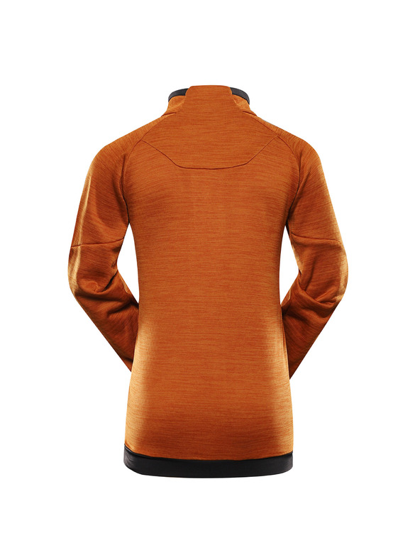 ALPINE PRO Детска бързосъхнеща суитшърт ALPINE PRO ONNECO 3 golden oak