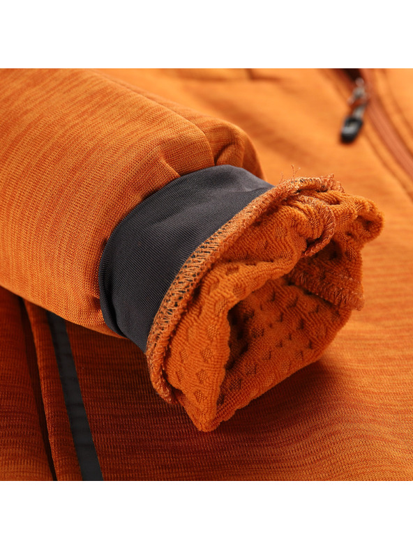 ALPINE PRO Детска бързосъхнеща суитшърт ALPINE PRO ONNECO 3 golden oak