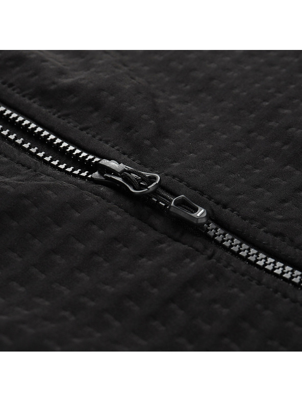 ALPINE PRO Детска бързосъхнеща суитшърт с проразтег ALPINE PRO QUERTO 2 black