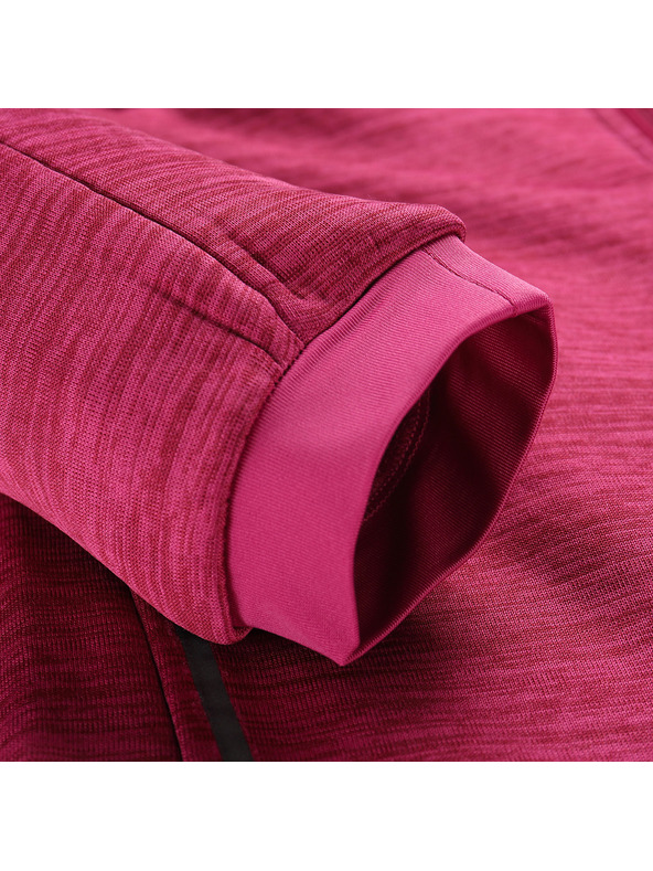 ALPINE PRO Детска бързосъхнеща суитшърт ALPINE PRO ONNECO 3 fuchsia red