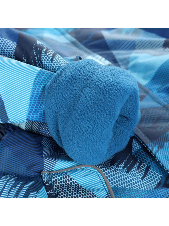 ALPINE PRO Детски гащеризон с мембрана ptx сняг ALPINE PRO KIREMO неоново атомно синьо вариант