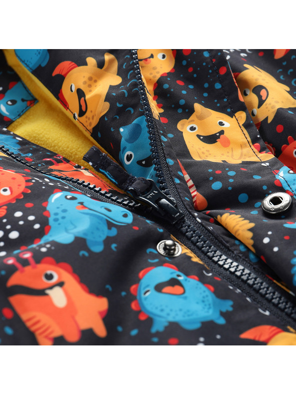 ALPINE PRO Детски зимен гащеризон с мембрана ptx сняг ALPINE PRO KIREMO морско синьо вариант