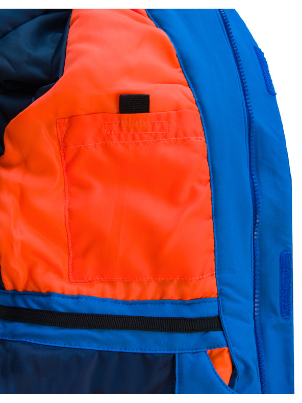 ALPINE PRO Детски ски комплект ALPINE PRO AILINO електрическо синьо лимонада