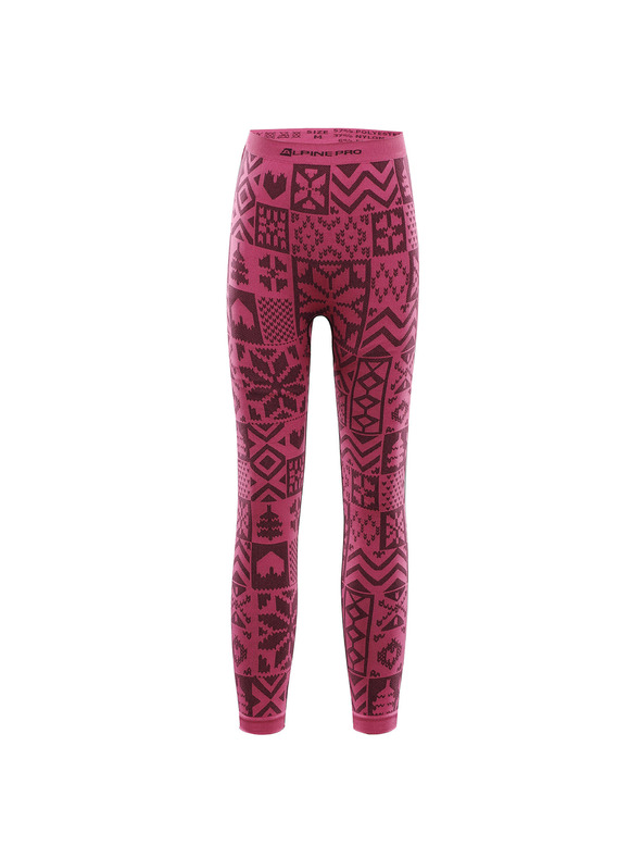 ALPINE PRO Детско функционално бельо - панталони ALPINE PRO LESSO фуксия федора
