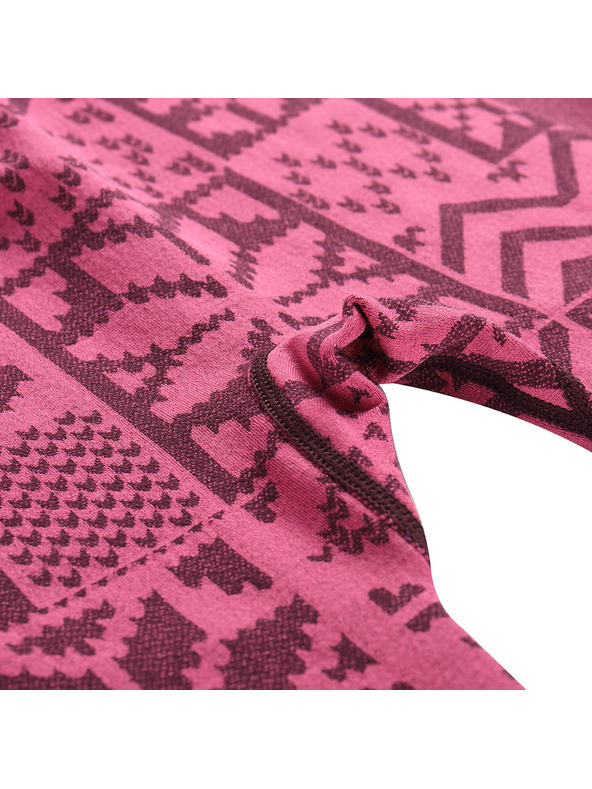 ALPINE PRO Детско функционално бельо - панталони ALPINE PRO LESSO фуксия федора