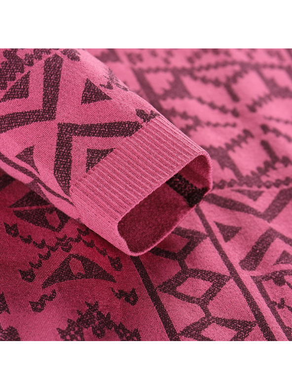 ALPINE PRO Детско функционално бельо - тениска ALPINE PRO SEAMO фуксия федора