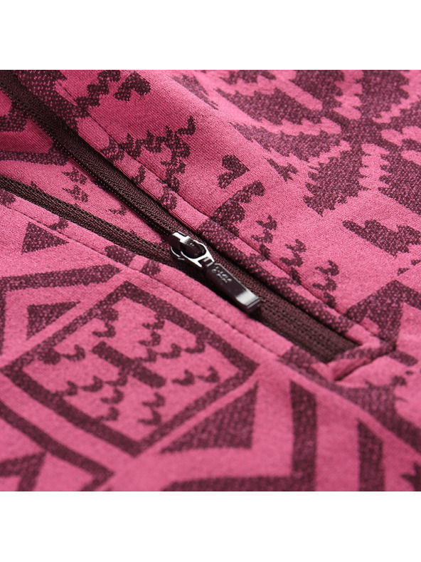 ALPINE PRO Детско функционално бельо - тениска ALPINE PRO SEAMO фуксия федора