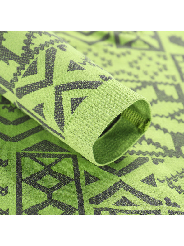 ALPINE PRO Детско функционално бельо - тениска ALPINE PRO SEAMO киселинно лайм