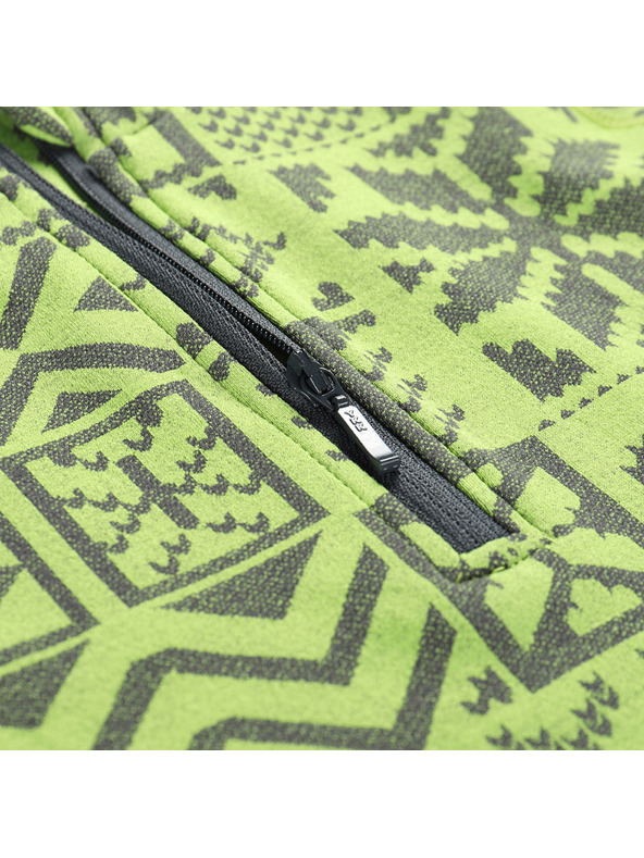 ALPINE PRO Детско функционално бельо - тениска ALPINE PRO SEAMO киселинно лайм