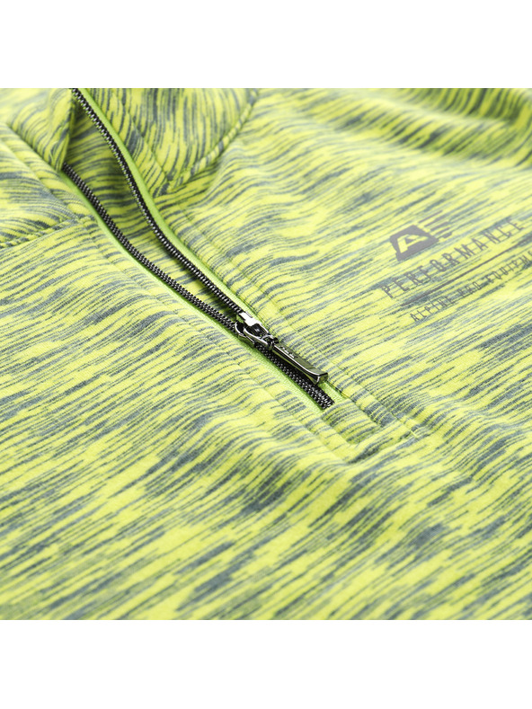 ALPINE PRO Детски бързосъхнещ суитшърт ALPINE PRO QADO сулфур пролет