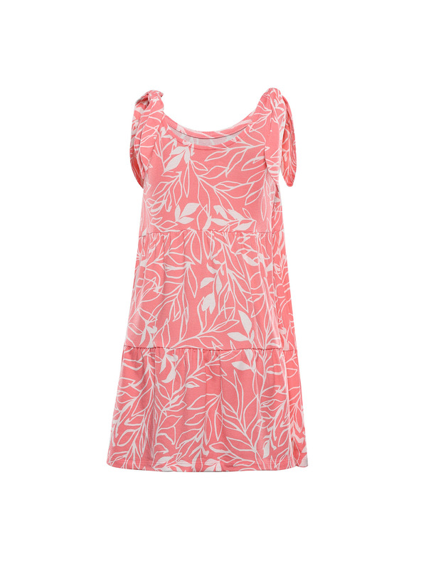 ALPINE PRO Детска лятна рокля ALPINE PRO ARENO Georgia праскова вариант pb