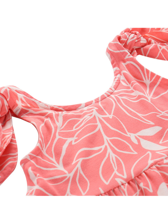 ALPINE PRO Детска лятна рокля ALPINE PRO ARENO Georgia праскова вариант pb