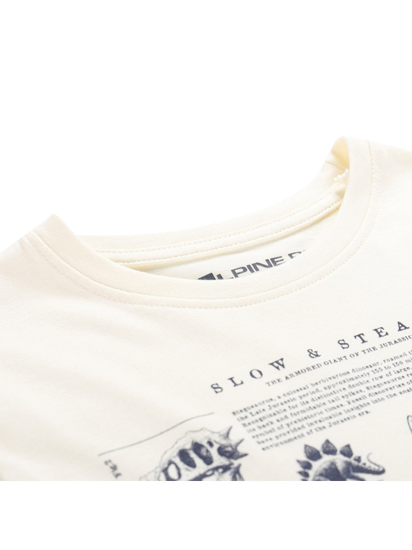 ALPINE PRO Детска тениска от органичен памук ALPINE PRO ECCO 2 крем вариант pf