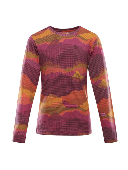 ALPINE PRO Детска тениска от органичен памук ALPINE PRO ECCO 2 фуксия федора вариант pa