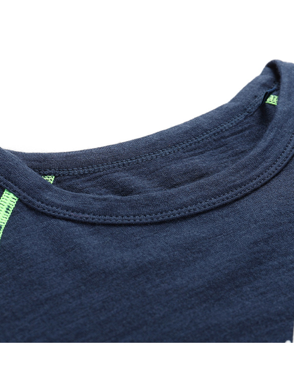 ALPINE PRO Детска мерино тениска ALPINE PRO MERENO moonlit ocean вариант pa