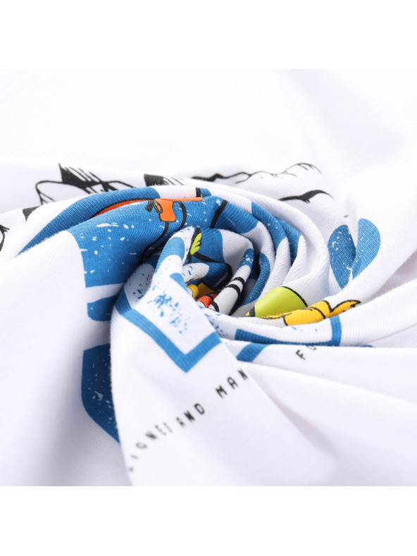 ALPINE PRO Детска тениска от органичен памук ALPINE PRO ECOMO 3 white вариант pc