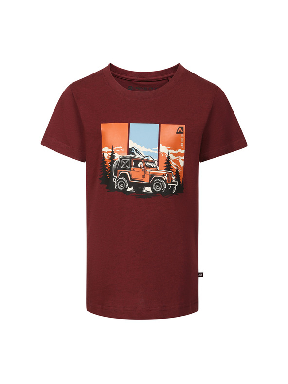 ALPINE PRO Детска бързосъхнеща тениска ALPINE PRO NOGERO winetasting вариант pc