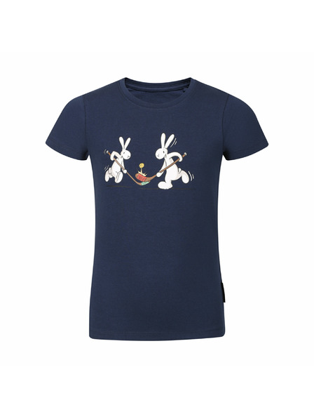 ALPINE PRO Детска памучна тениска Bob и Bobek ALPINE PRO BOBBO moonlit ocean