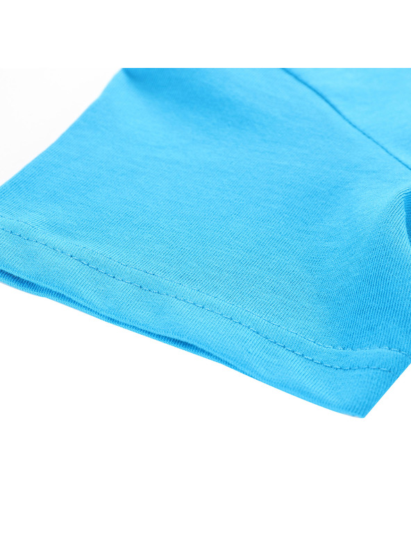 ALPINE PRO Детска тениска от органичен памук ALPINE PRO ECOMO 3 neon atomic blue вариант pb